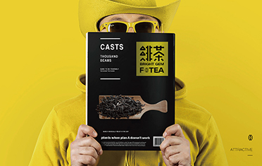 烟台绯茶品牌设计